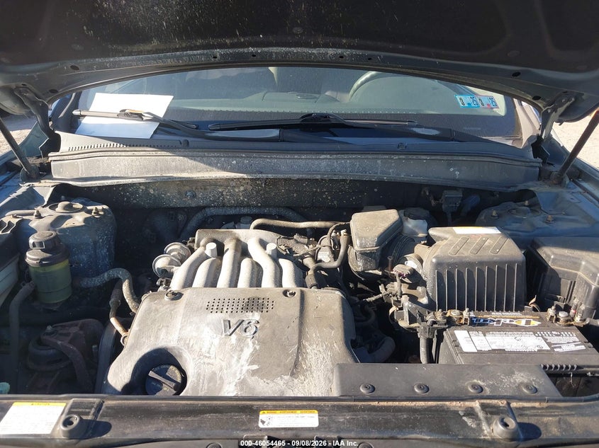 2009 HYUNDAI SANTA FE SPORT UTILITY VEHICLE 2.7L V-6 DOHC, VVT, REGULAR , 185HP