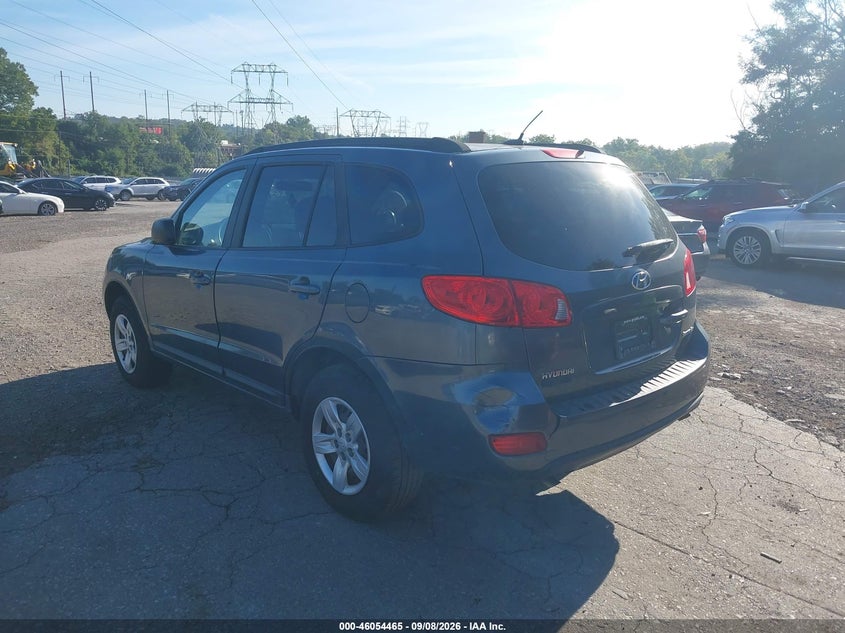 2009 HYUNDAI SANTA FE SPORT UTILITY VEHICLE 2.7L V-6 DOHC, VVT, REGULAR , 185HP