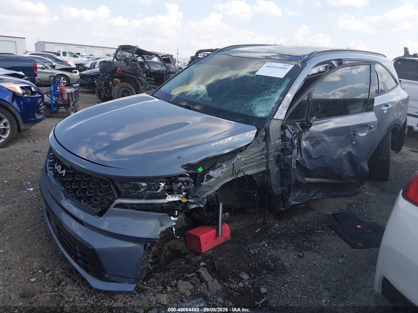 Vin: 5xyrkdlf0pg246270, lot: 46554001, kia sorento sx 20232