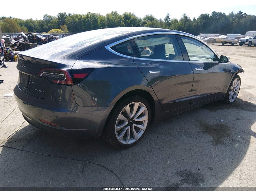 Vin: 5yj3e1eb0kf194645, lot: 46554038, tesla model 3 long range/performance 20194