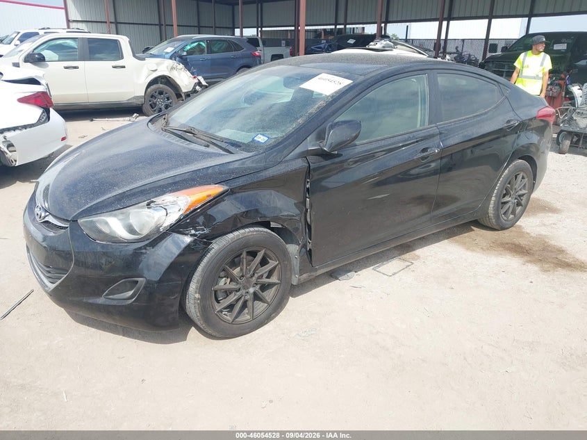 Vin: kmhdh4ae4du534866, lot: 46554049, hyundai elantra gls 20132