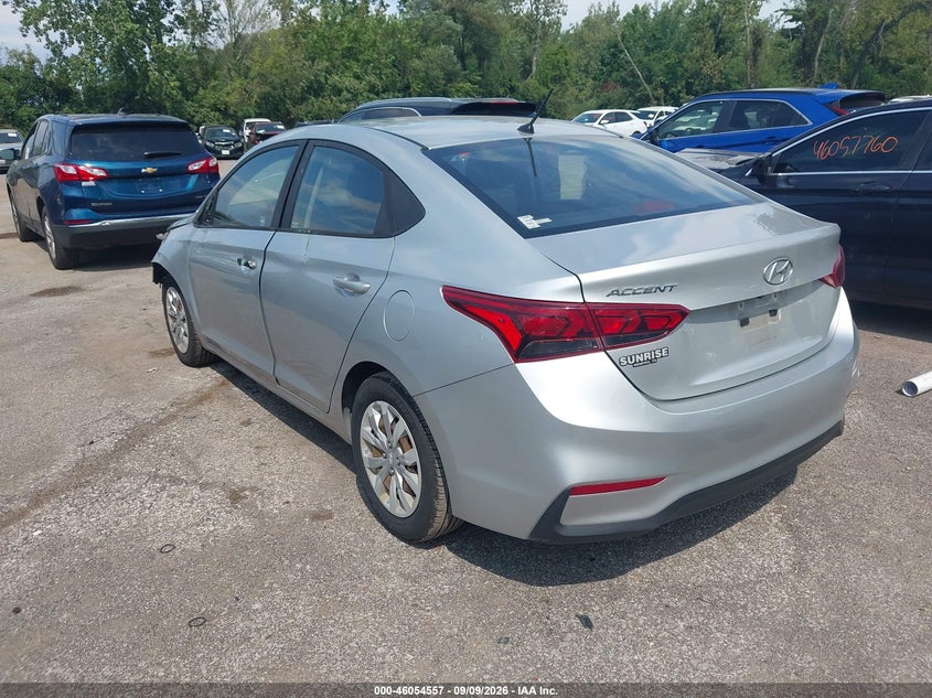 Vin: 3kpc24a37ke060858, lot: 46554078, hyundai accent se 20193