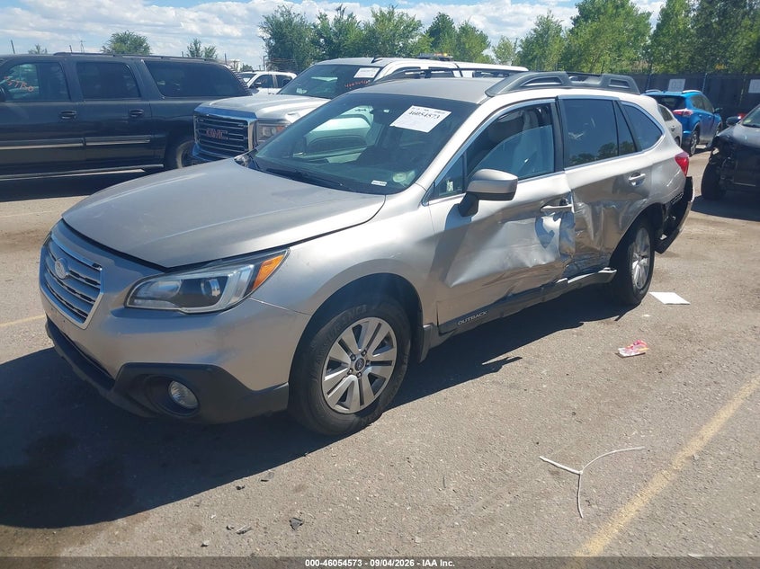 2017 Subaru Outback, Лівий бік, IAAI, VIN 4S4BSACC6H3257037 — фото 2