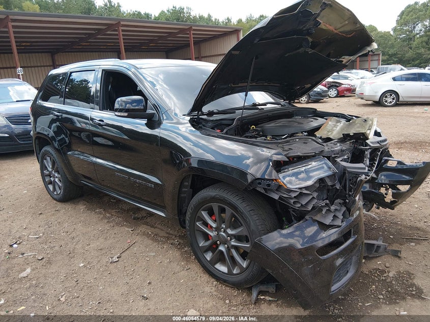 2018 Jeep Grand Cherokee High Altitude 4X2, Перёд, IAAI, VIN 1C4RJECG8JC125676