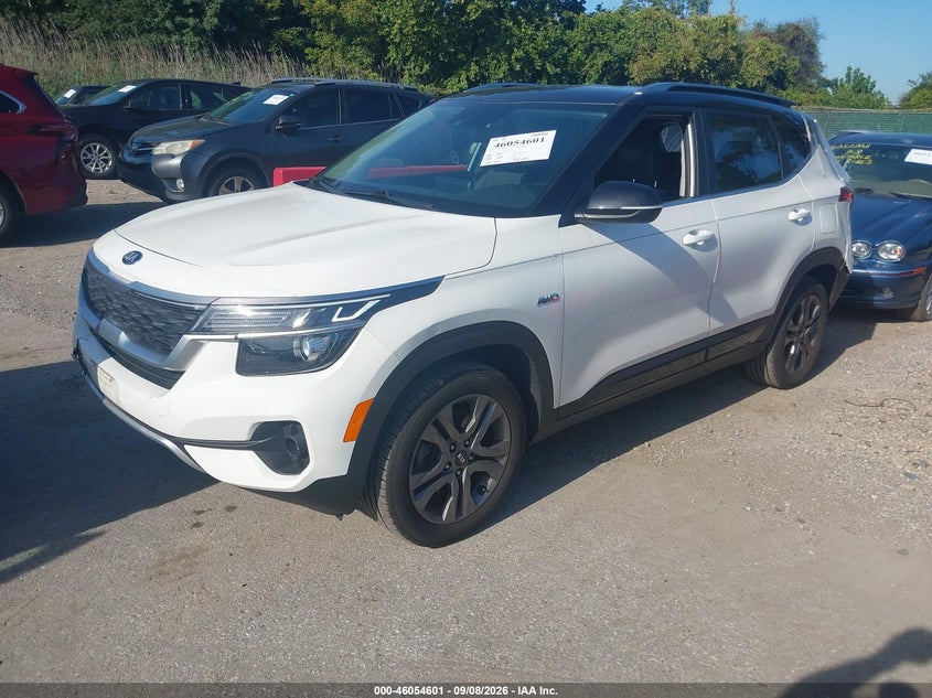 Vin: kndeucaaxm7224988, lot: 46554122, kia seltos s 20212