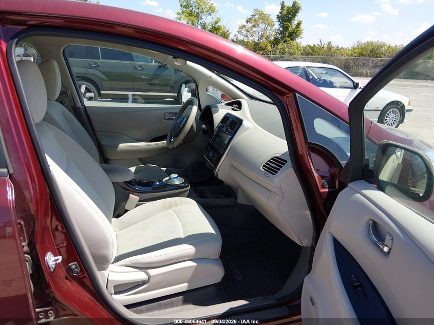 NISSAN LEAF 2016 VIN 1N4BZ0CPXGC310100