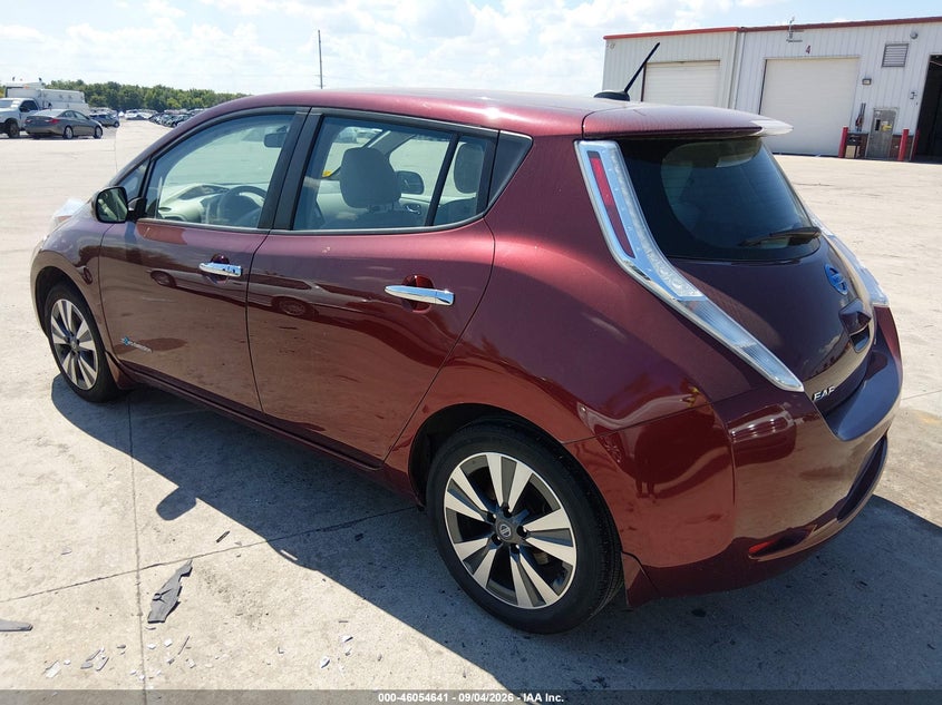 2016 NISSAN LEAF auction photo 3