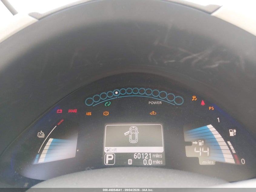 2016 NISSAN LEAF auction photo 7