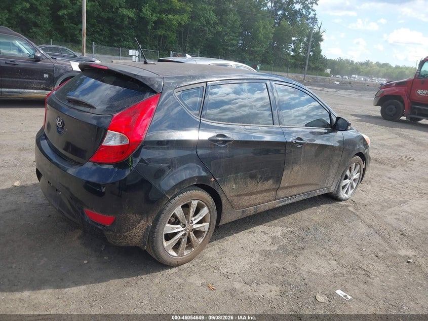 2014 HYUNDAI ACCENT auction photo 4