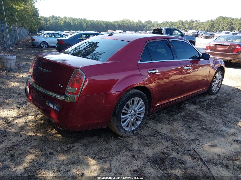 Vin: 2c3ccahg4ch184195, lot: 46554185, chrysler 300 limited 20124