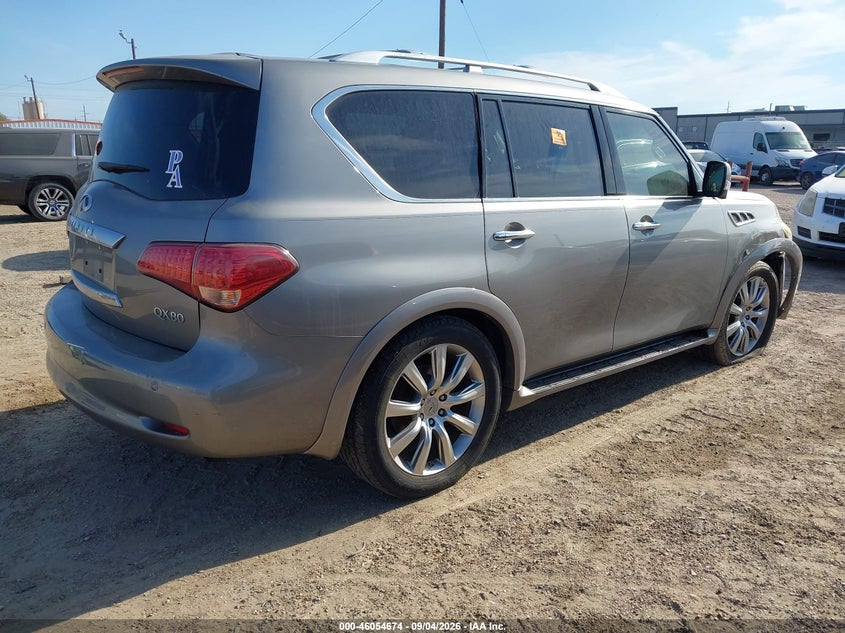2014 INFINITI QX80 auction photo 4