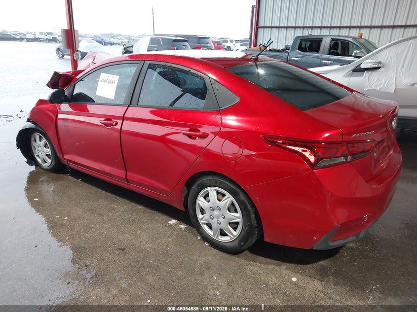 Vin: 3kpc24a63le126835, lot: 46554206, hyundai accent se 20203