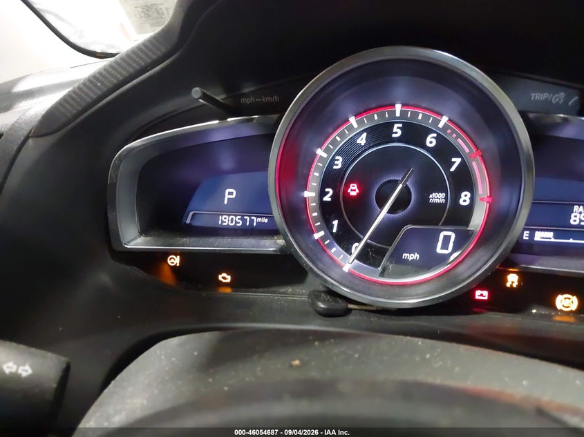 2015 MAZDA 3 HATCHBACK 2.5L I-4 DI, DOHC, VVT, REGULAR , 184HP