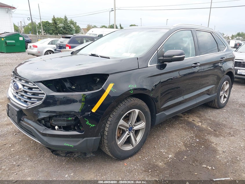 Vin: 2fmpk4j98kbb12278, lot: 46554219, ford edge sel 20192