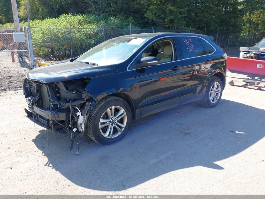 Vin: 2fmpk4j94hbb44914, lot: 46554220, ford edge sel 20172