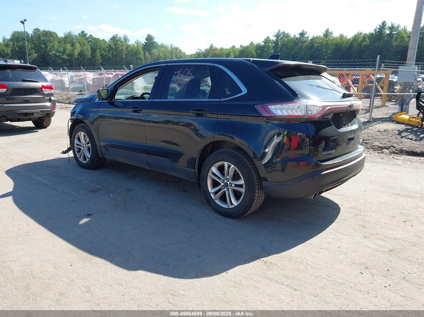 Vin: 2fmpk4j94hbb44914, lot: 46554220, ford edge sel 20173