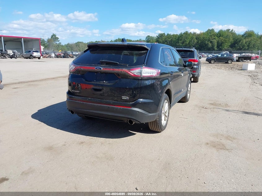 Vin: 2fmpk4j94hbb44914, lot: 46554220, ford edge sel 20174
