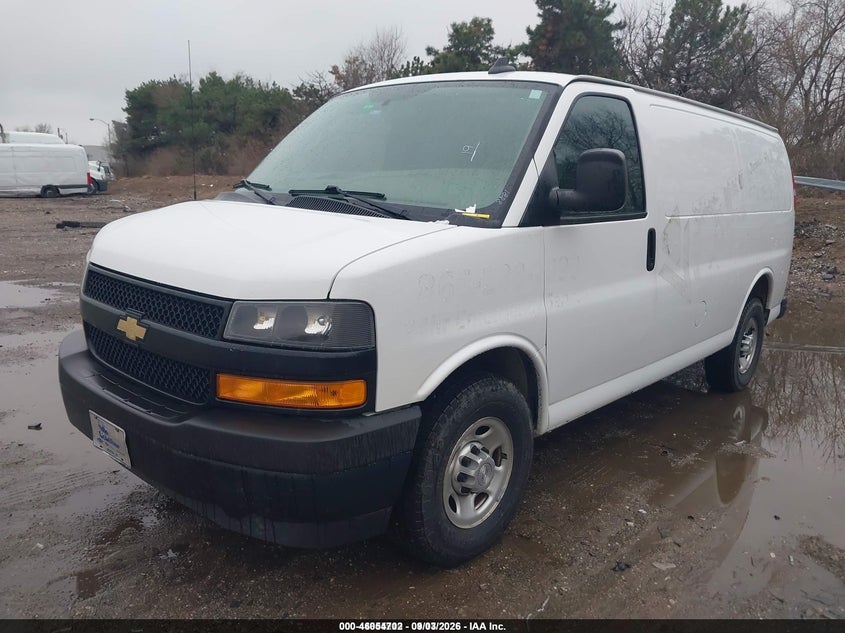 CHEVROLET EXPRESS 2500 2019 VIN 1GCWGAFP1K1250716