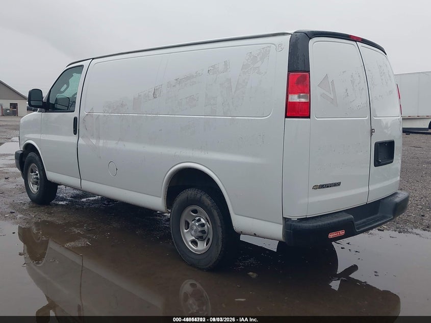CHEVROLET EXPRESS 2500 2019 VIN 1GCWGAFP1K1250716