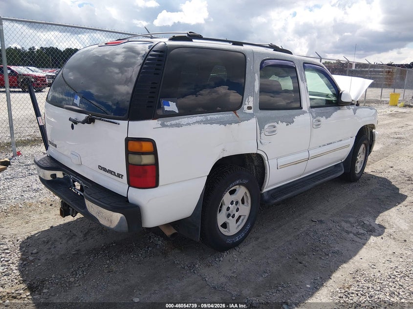 CHEVROLET TAHOE 2004 VIN 1GNEC13Z54J118775