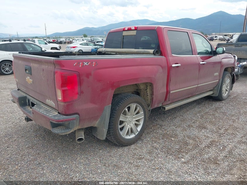 Vin: 3gcuktej7jg231845, lot: 46554287, chevrolet silverado 1500 high country 20184