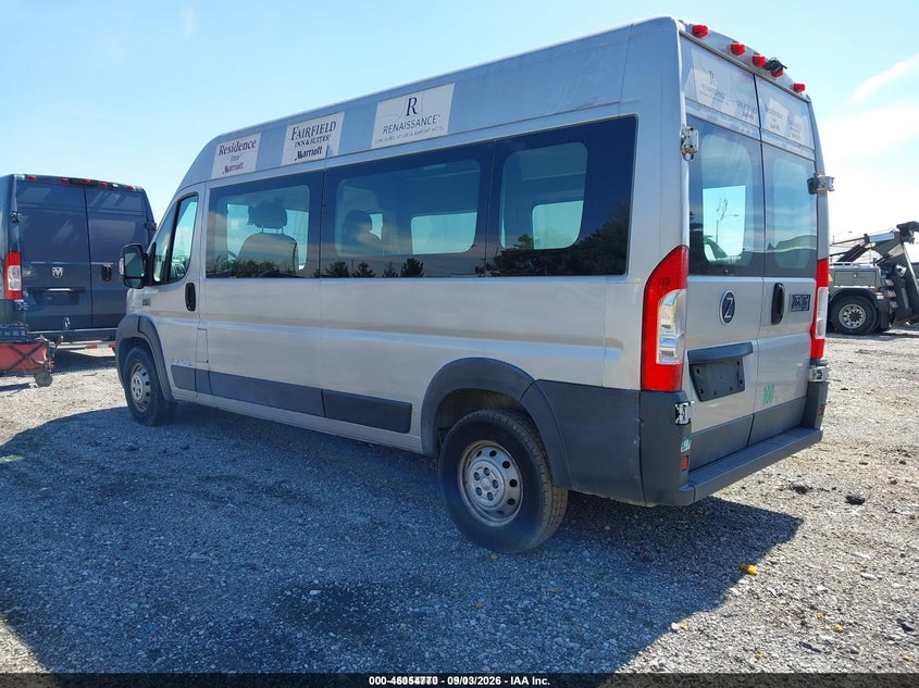 RAM PROMASTER 2500 WINDOW VAN 2014 VIN 3C6TRVPG3EE124224