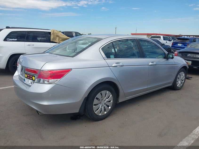 Vin: 1hgcp2f35ba112765, lot: 46554312, honda accord 2.4 lx 20114