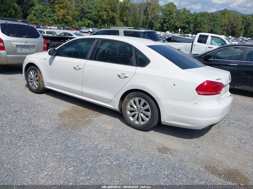 2014 VOLKSWAGEN PASSAT auction photo 3