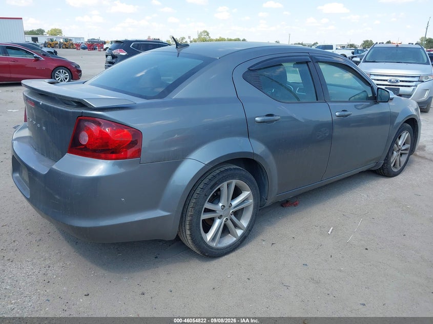 Vin: 1c3cdzag0dn552824, lot: 46554343, dodge avenger se v6 20134
