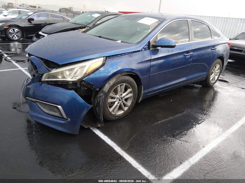 Vin: 5npe24af7gh428428, lot: 46554363, hyundai sonata se 20162