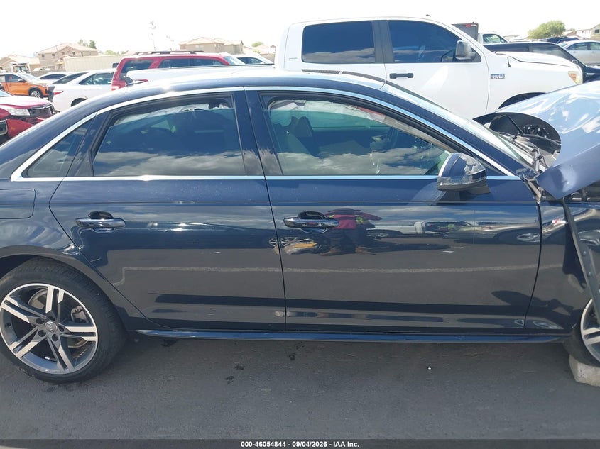 AUDI A4 2018 VIN WAULMAF47JN018661