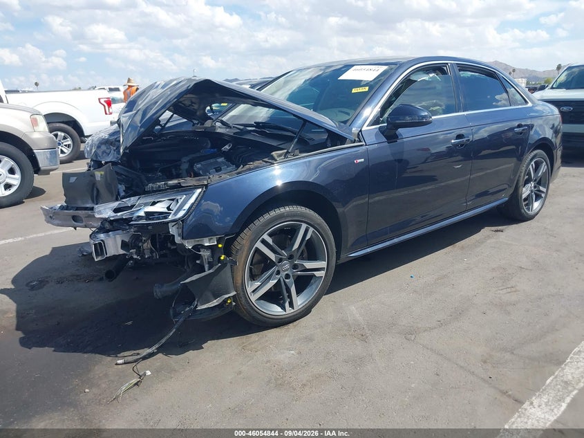 AUDI A4 2018 VIN WAULMAF47JN018661
