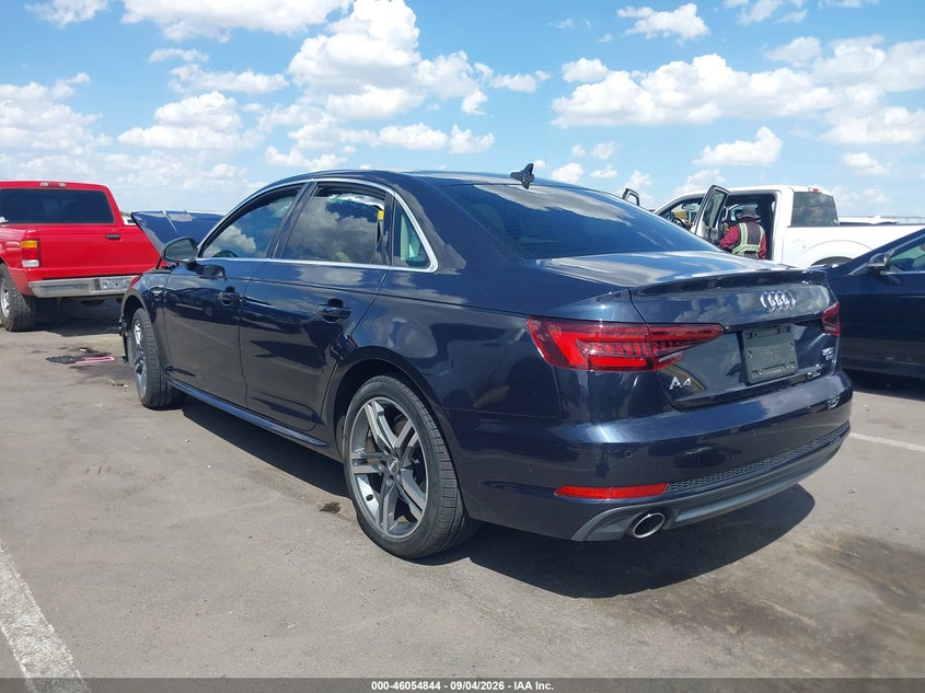 AUDI A4 2018 VIN WAULMAF47JN018661