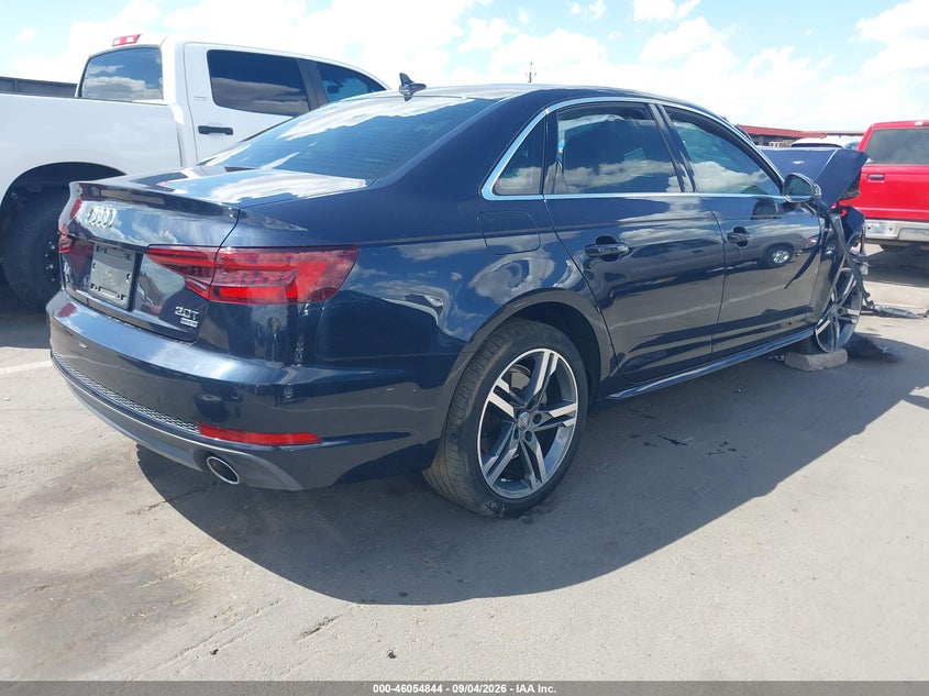AUDI A4 2018 VIN WAULMAF47JN018661