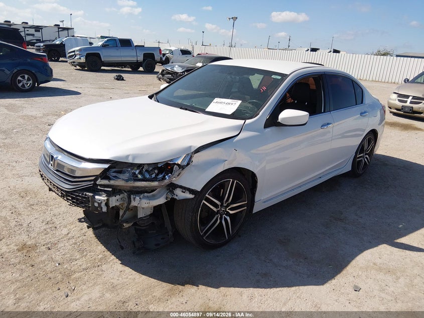 Vin: 1hgcr2f51ha286417, lot: 46554418, honda accord sport 20172