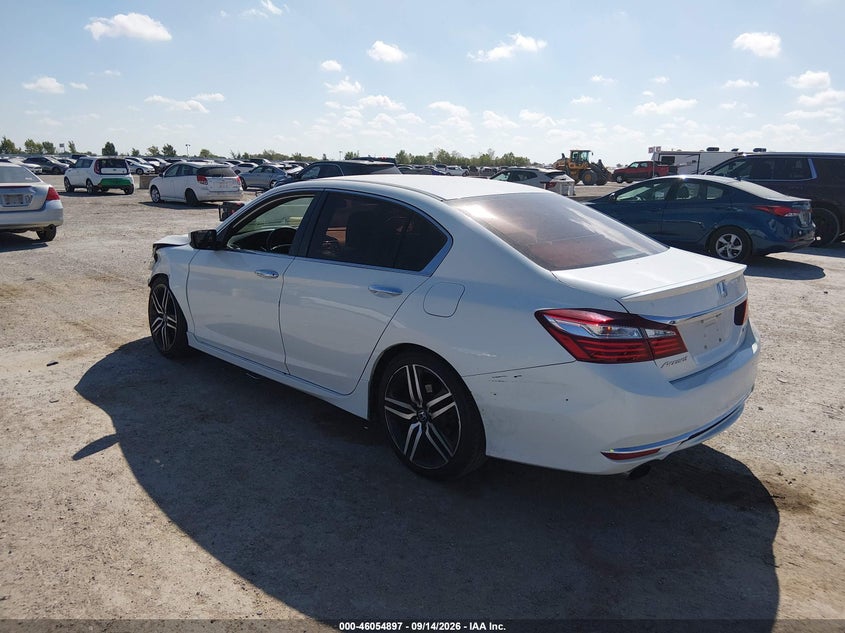 Vin: 1hgcr2f51ha286417, lot: 46554418, honda accord sport 20173