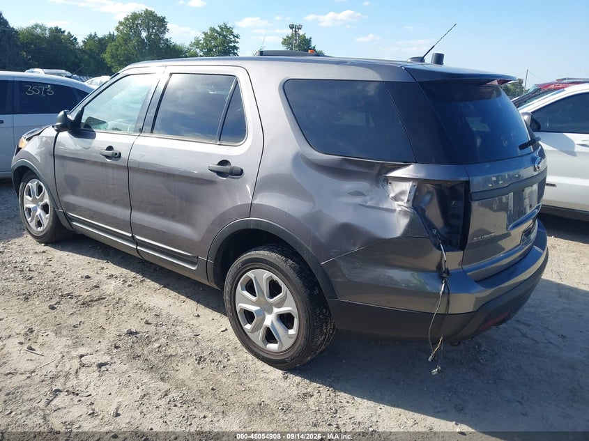 Vin: 1fm5k8ar6ega28506, lot: 46554429, ford utility police interceptor 20143