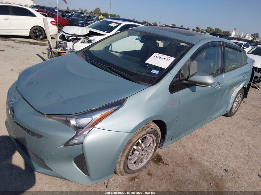 Vin: jtdkarfu7g3004673, lot: 46554443, toyota prius four 20162