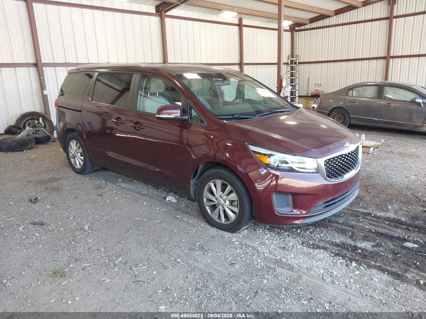2016 KIA SEDONA auction photo 1