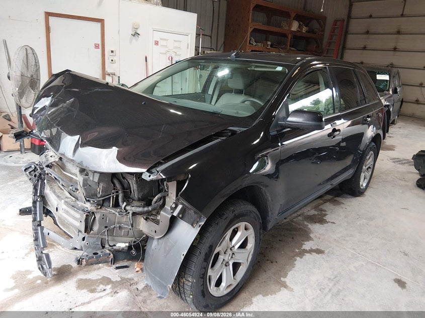 Vin: 2fmdk3jc2dba21499, lot: 46554445, ford edge sel 20132