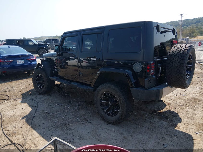 Vin: 1c4bjweg8el326729, lot: 46554470, jeep wrangler unlimited sahara 20143