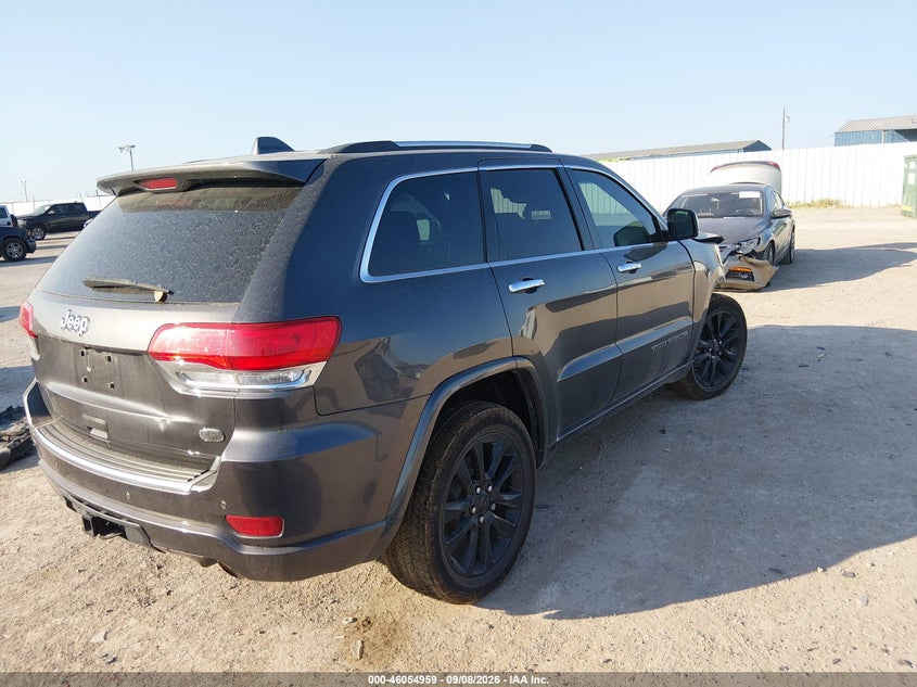 Vin: 1c4rjecg8hc868817, lot: 46554480, jeep grand cherokee overland 20174