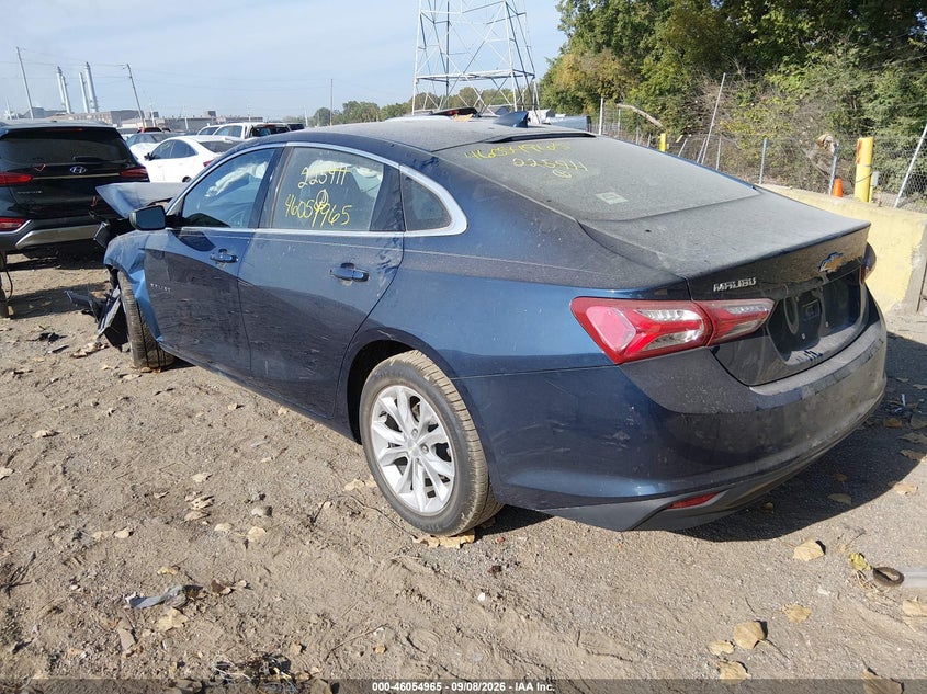 Vin: 1g1zd5st1kf225911, lot: 46554486, chevrolet malibu lt 20193