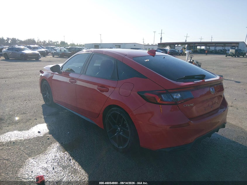 Vin: 19xfl2h89pe023494, lot: 46554501, honda civic sport 20233