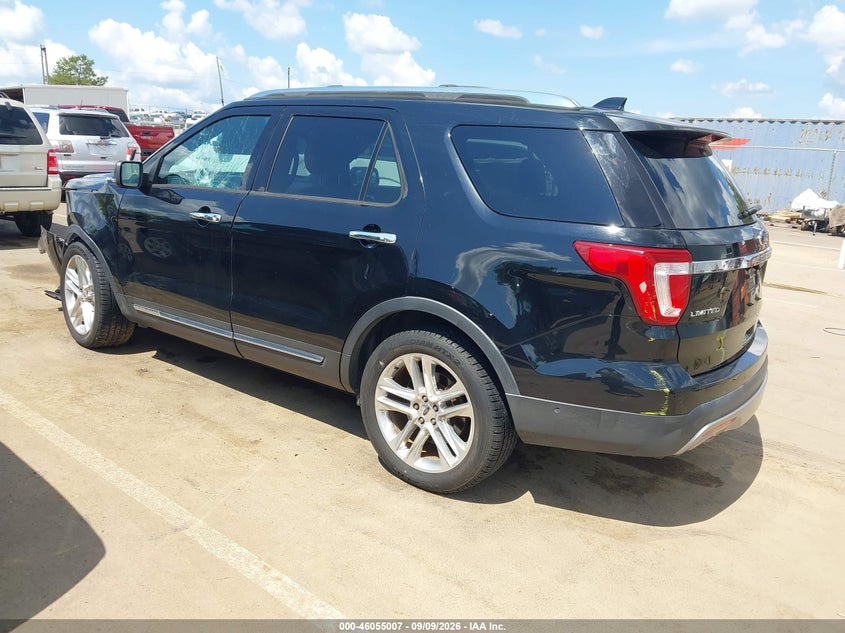 Vin: 1fm5k7f86hge18969, lot: 46554528, ford explorer limited 20173