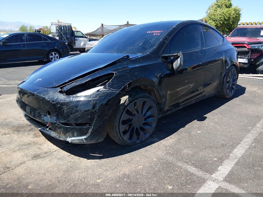 Vin: 7saygdefxra309234, lot: 46554532, tesla model y performance dual motor all-wheel drive 20242