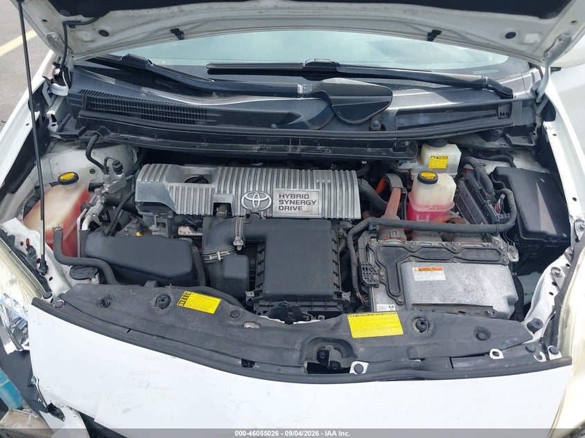 TOYOTA PRIUS 2012 VIN JTDKN3DU9C1528272