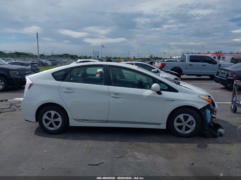 TOYOTA PRIUS 2012 VIN JTDKN3DU9C1528272