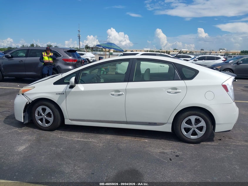 TOYOTA PRIUS 2012 VIN JTDKN3DU9C1528272