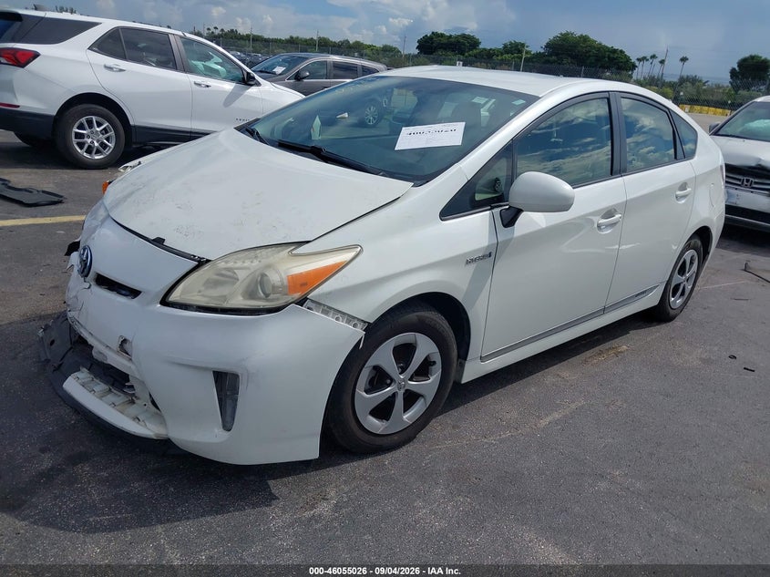TOYOTA PRIUS 2012 VIN JTDKN3DU9C1528272